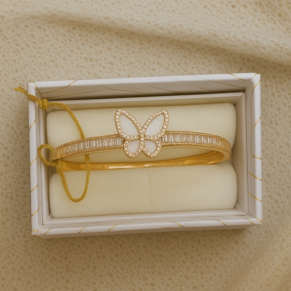 Eye Candy Gold Butterfly Bracelet